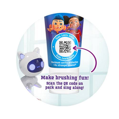 Skenirajte QR kod kako biste četkanje učinili zabavnim!